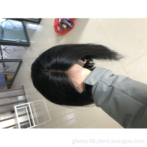 Annione hair high reorder products short hair lace bobo virgin human hair wig